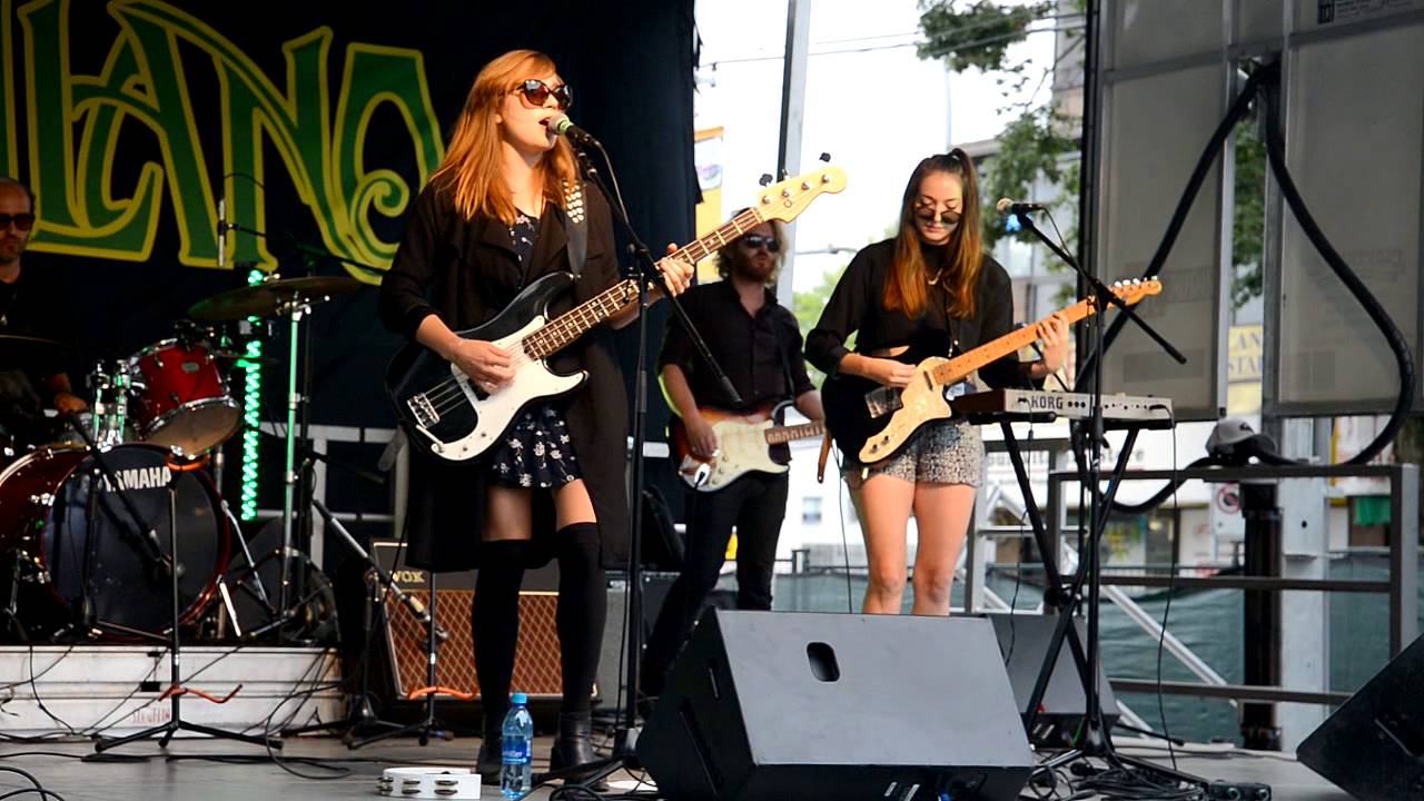 Louise Burns - Emeralds Shatter at Vancouver's Khatsahlano (Kitsilano) Street Party July 11, 2015