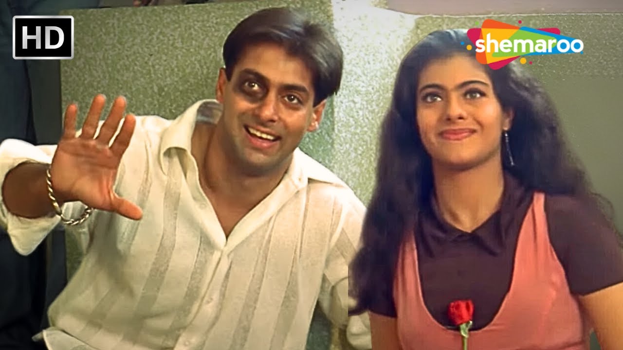 मुस्कान ये लम्बा चौड़ा आयटम कौन हैं ? | Salman Khan, Kajol, Arbaaz | Pyaar Kiya To Darna Kya (HD)