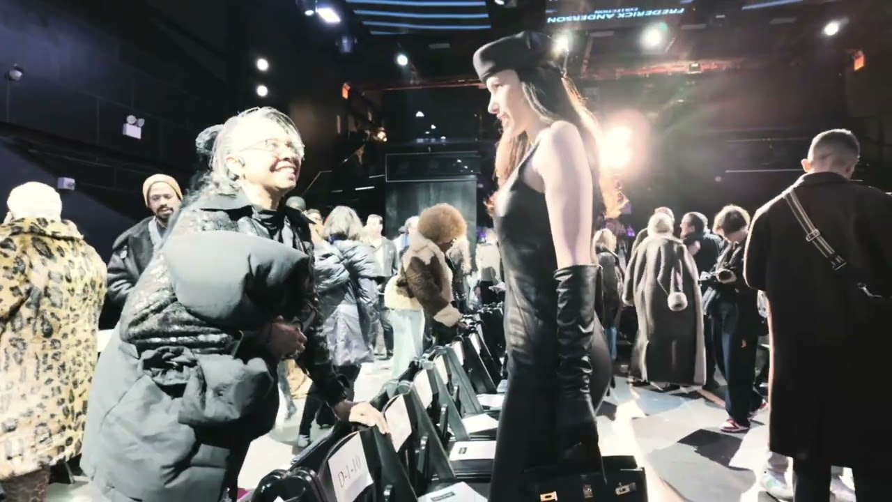 Come with me to Frederick Anderson NYFW | Sanja Radulovic 
