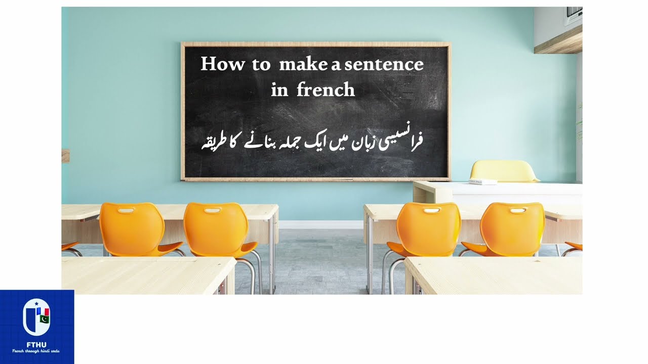French Delf A1, A2/Lesson 9/Phrase simple/ simple sentence/ how to make sentence in French