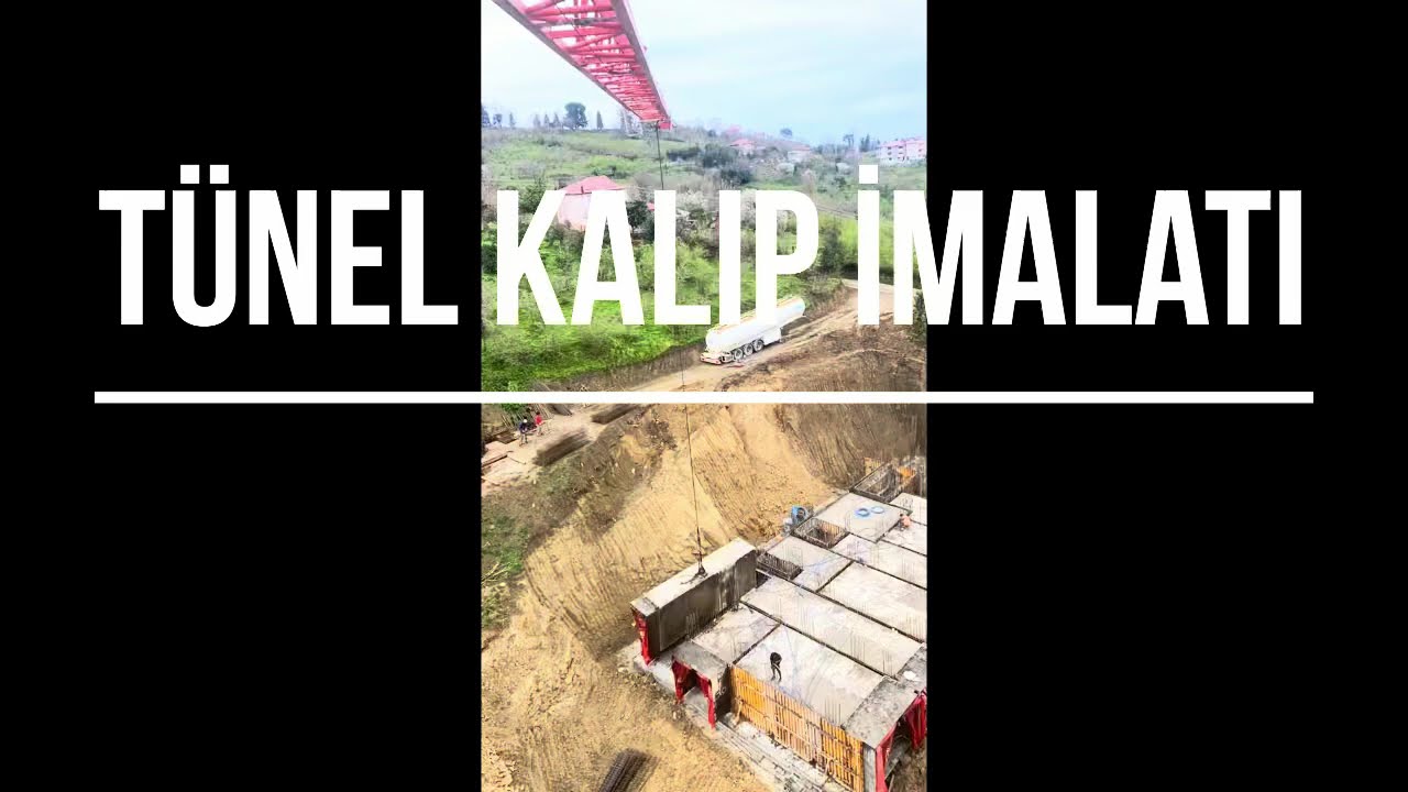 Tünel Kalıp Nasıl Atılır ? Kule Vinç Çekimi
