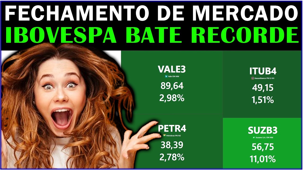 FECHAMENTO DE MERCADO BOLSA NOVA M&Aacute;XIMA O QUE COMPRAR #A&Ccedil;&Otilde;ES #BTC #TRUMP