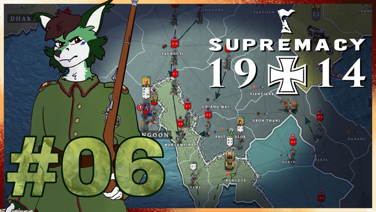 Supremacy 1914 | 100er Karte - Malaysia #06 - Kleeeeiner Fehler
