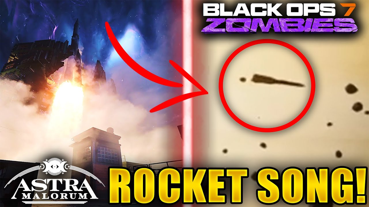Astra Malorum ROCKET запускает руководство по пасхальным яйцам! Музыка Der Eisendrache (Black Ops...