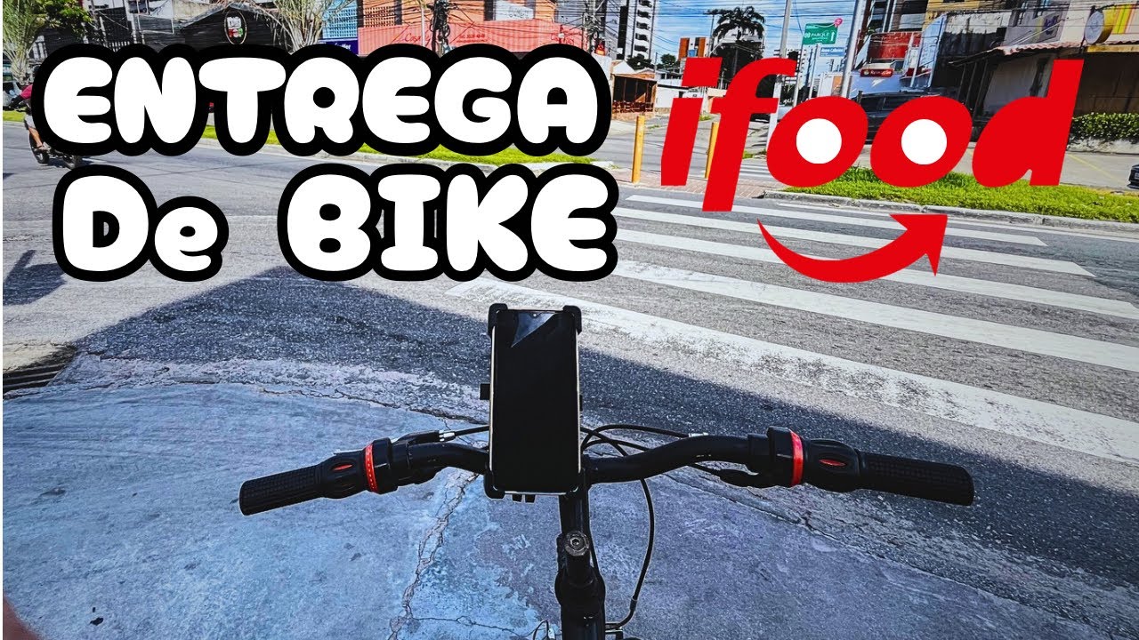 IFOOD DE BIKE POR 8 HORAS! ( vale a pena? ) Quanto dinheiro consegui??