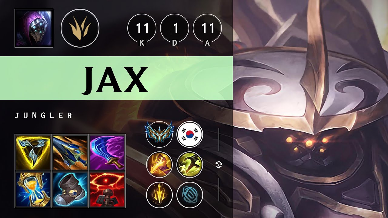 Jax Jungle vs Viego - KR Challenger Patch 25.10