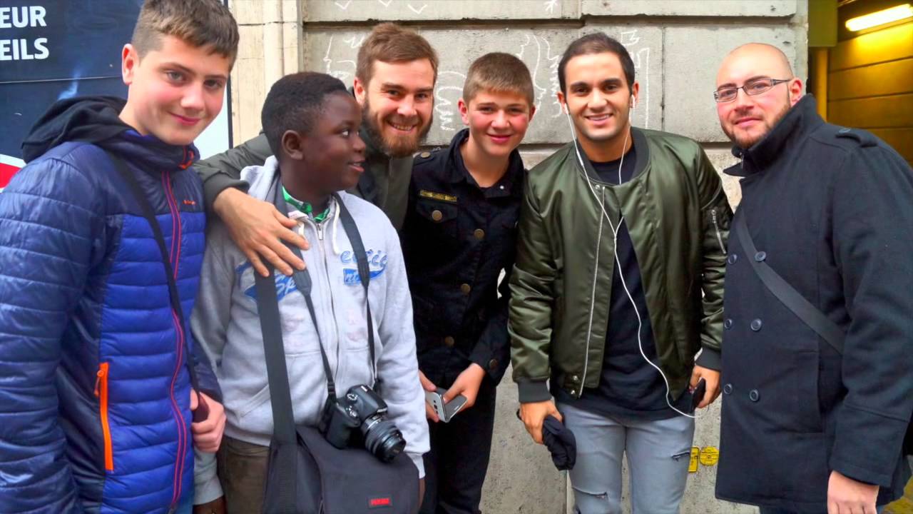LES JEUNES REPORTERS A PARIS