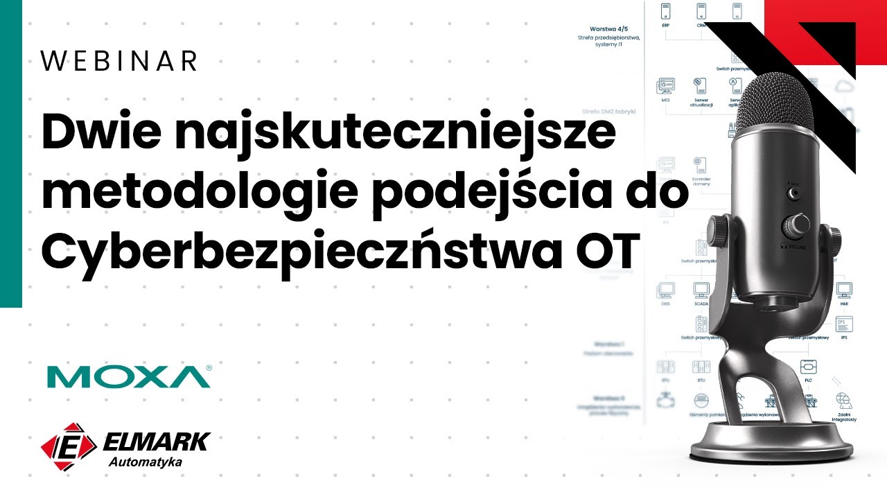 Webinaru: Cyberbezpieczeństwo OT. Model Purdue a UKSC/NIS2 i IEC 62443