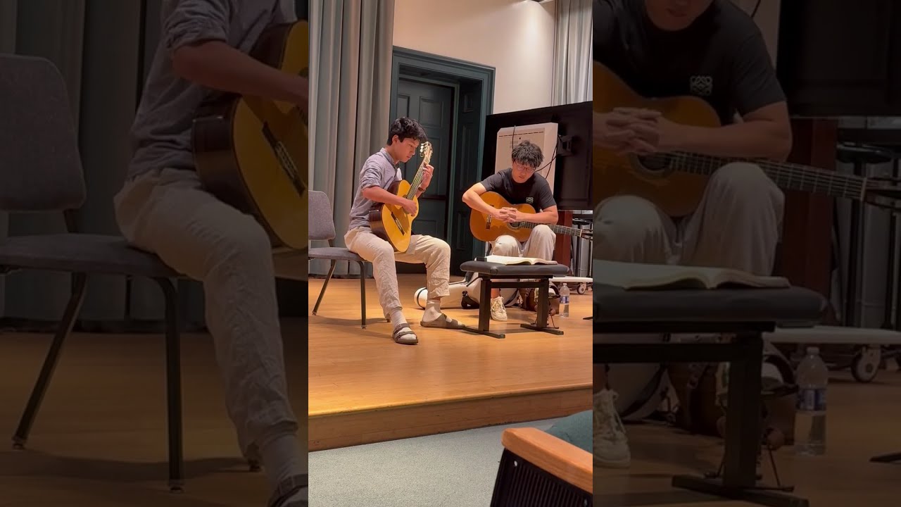 Cadel masterclass performance with Junhong Kuang