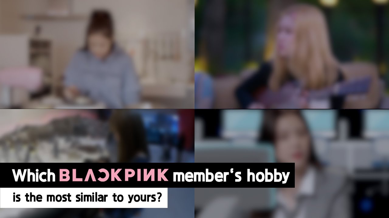 블랙핑크 멤버들의 취미를 맞혀 봐요 | 한국어로 명사형 만들기