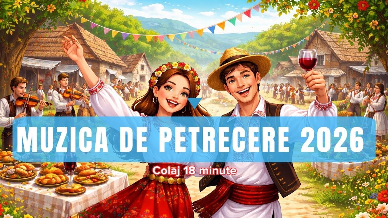 Melodii noi de petrecere 2026 | 18 Minute | Muzica de voie buna si joc | Muzica vesela