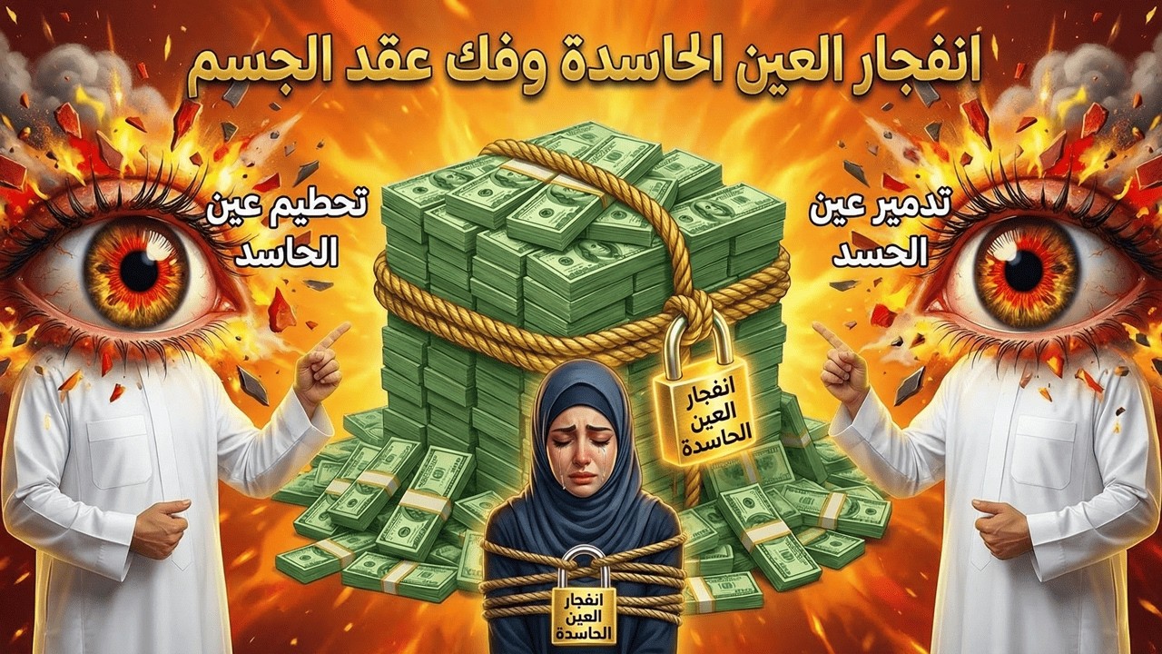 انفجار العين الحاسدة والحسد الشديد الرقية التى فجرت العين والحسد واخرجت الشيطان الحاسد وفجرت العقد