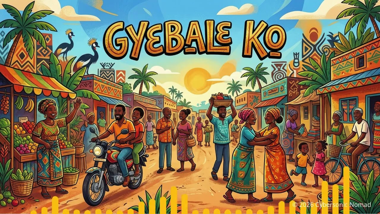 Gyebale ko - Cybersonic Nomad - Official Audio (2026) - New Ugandan Afro-pop & Appreciation Song