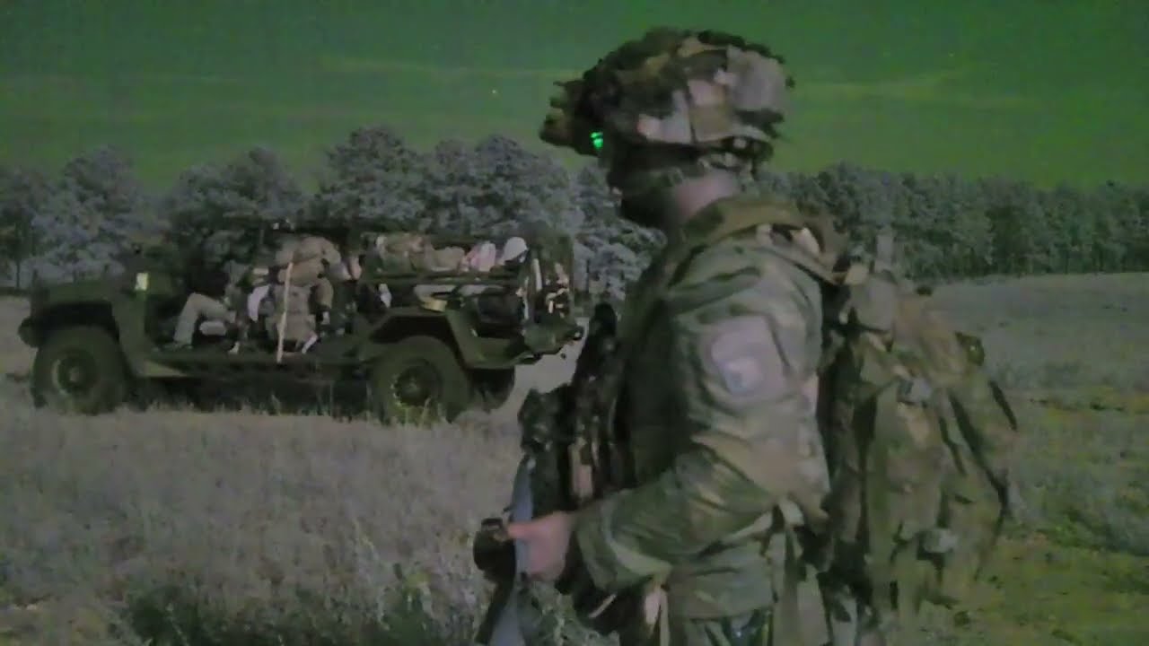 NIGHT AIR ASSAULT with Soldiers of the 101st Airborne Division