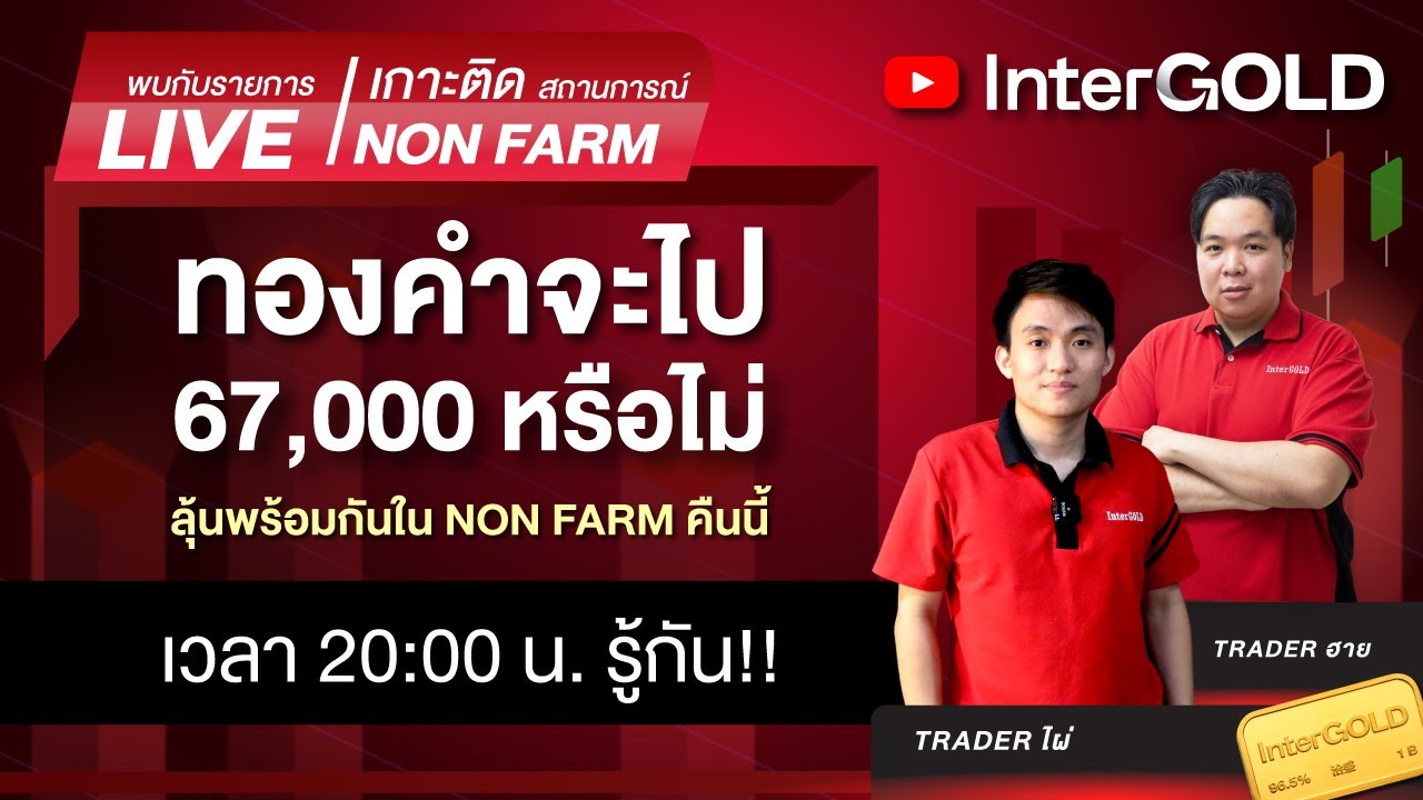 Live | ราคาทองวันนี้ InterGOLD 9 มกราคม 2569 | NON FARM