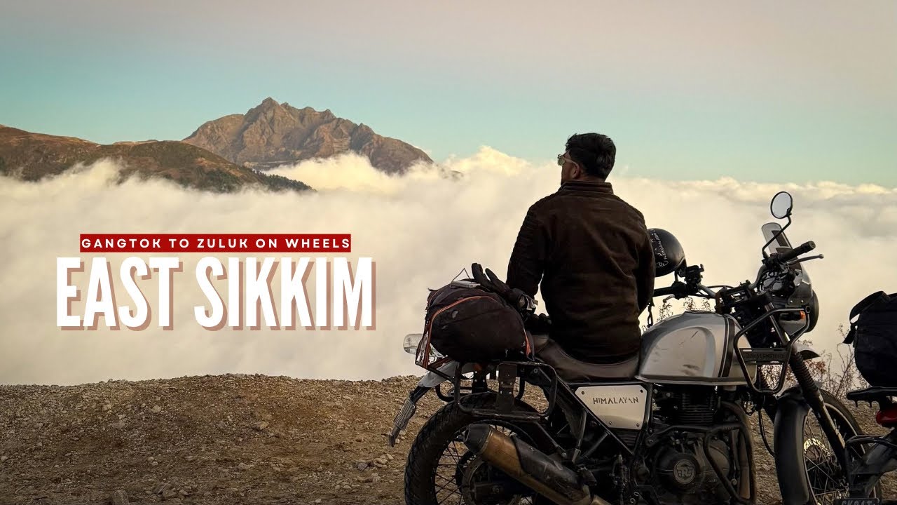 Exploring East SIKKIM on wheels 🌄 | Tourist places of sikkim | Baba harbhajansingh temple & Zuluk | 
