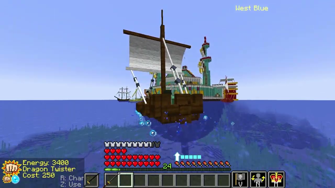 Birth to RORONOA ZORO in Minecraft!