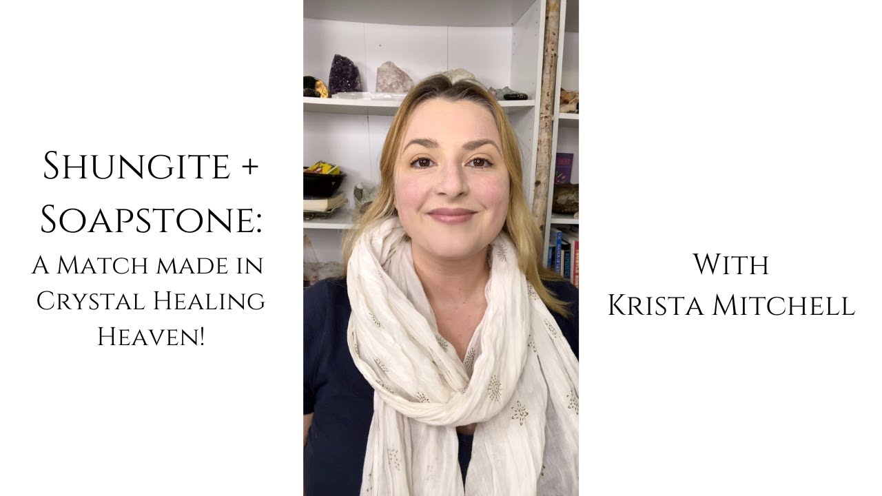 Shungite + Soapstone: A Match Made in Crystal Healing Heaven!