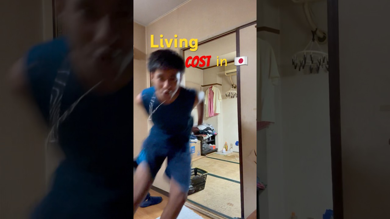 Student LIVING COST IN JAPAN 🇯🇵 #shorts