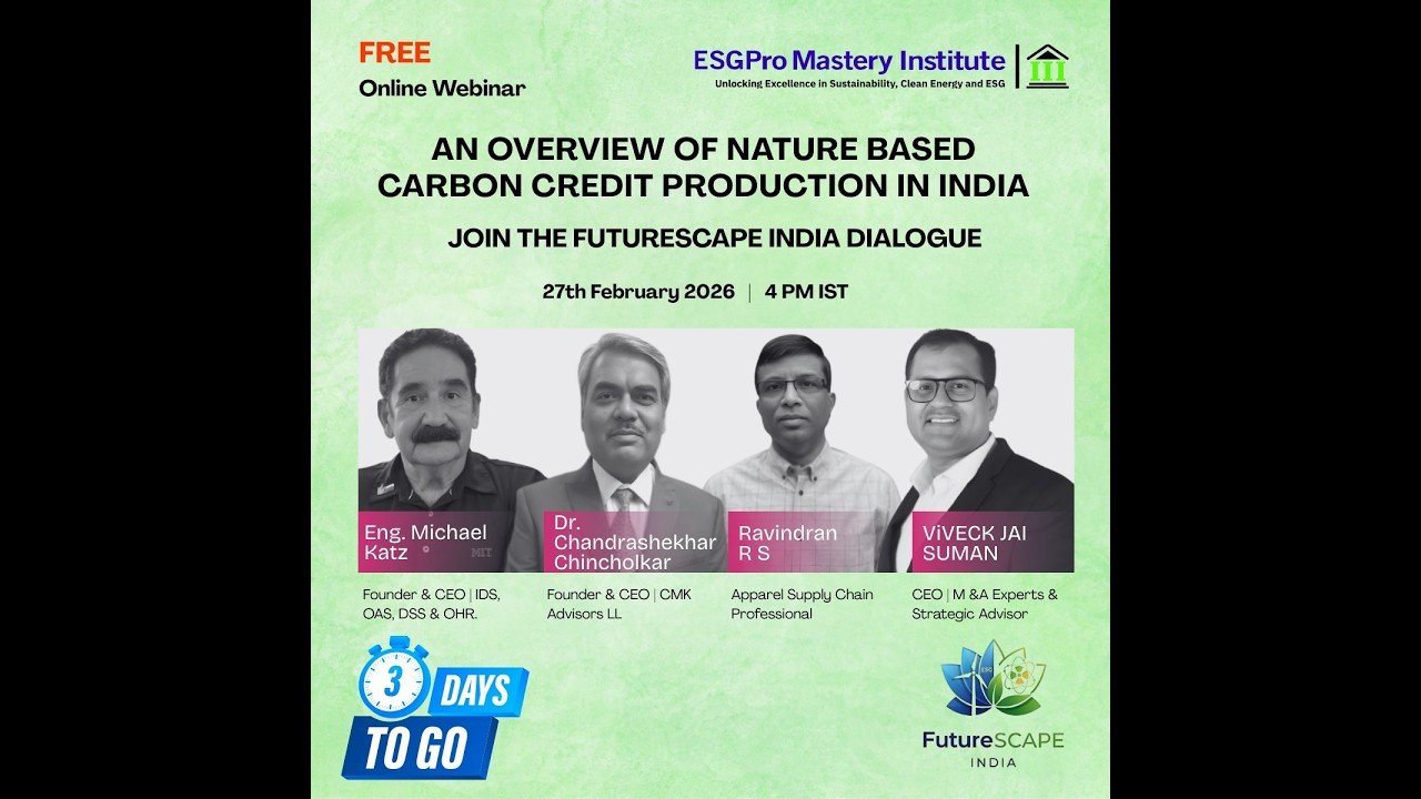 India’s Carbon Credit Market: CCTS, Nature-Based Solutions & ESG Compliance [2026 Update]