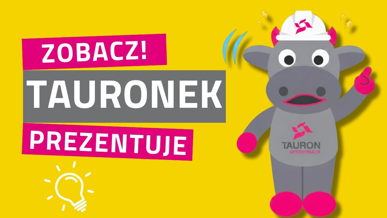 Tauronek prezentuje [edukacja 1-3] #energetyka #prąd