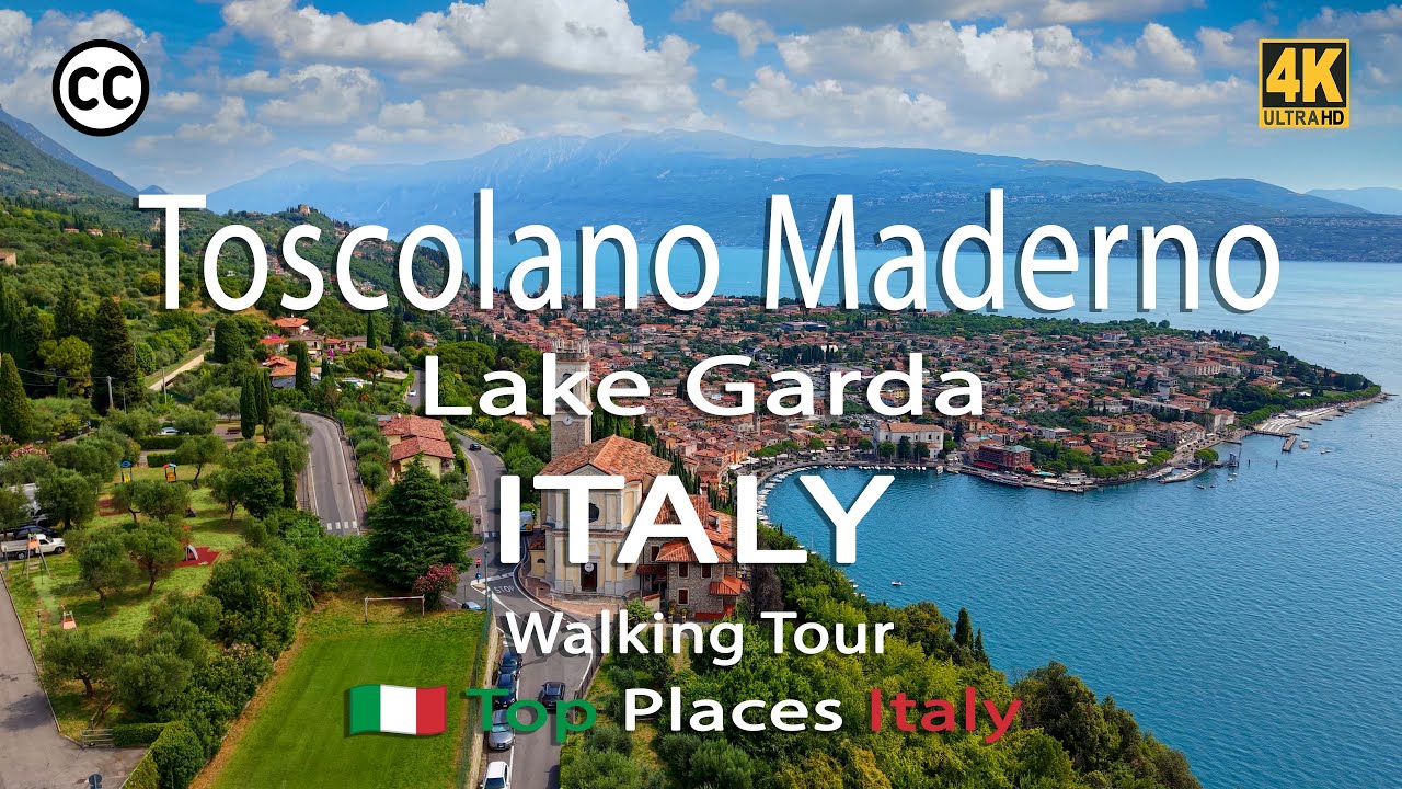 Walking Toscolano Maderno: Lake Garda Summer Escape 🇮🇹 Italy