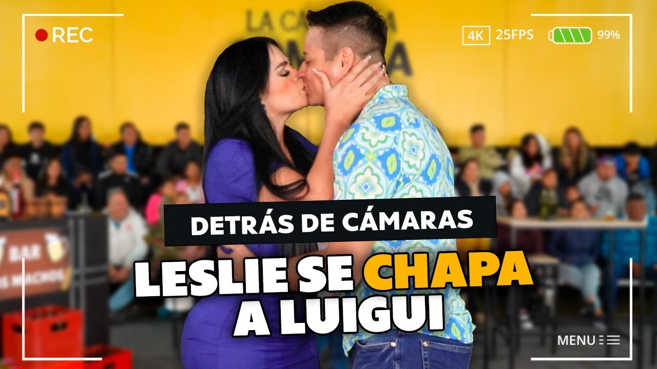 El chape de Leslie y Luigui | Detrás de Cámaras
