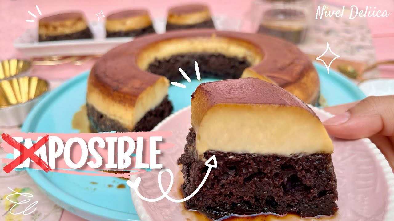 🥮 У вас нет ШОКОФЛАНА или Невозможного торта? Сделай это‼️ Невозможный торт, который ВОЗМОЖЕН!
