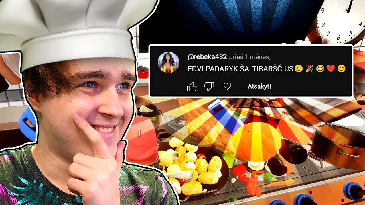 GAMINU MAISTĄ ŽIŪROVAMS!