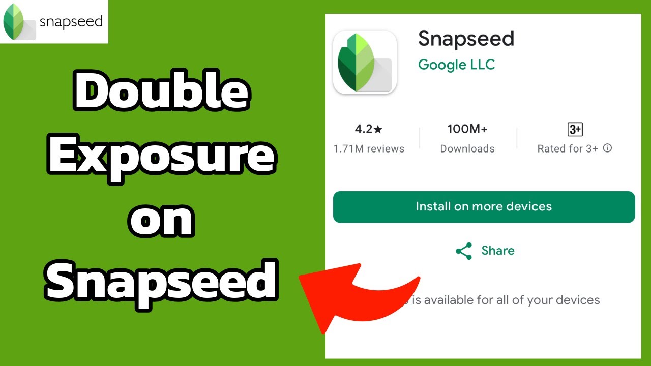 How to Perform Double Exposure on Snapseed App? Use the Double Exposure in Snapseed 2024
