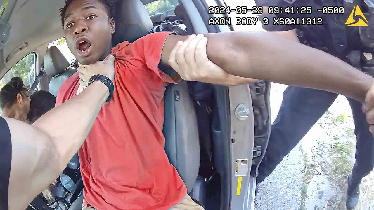 Man Spits on Cops, Resists Arrest and Calls Cops Racist During Traffic Stop