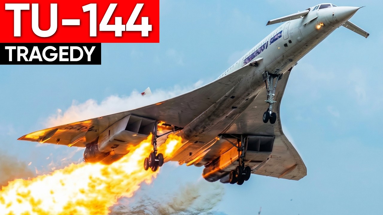 The Supersonic Passenger Jet That CRASHED — Soviet 