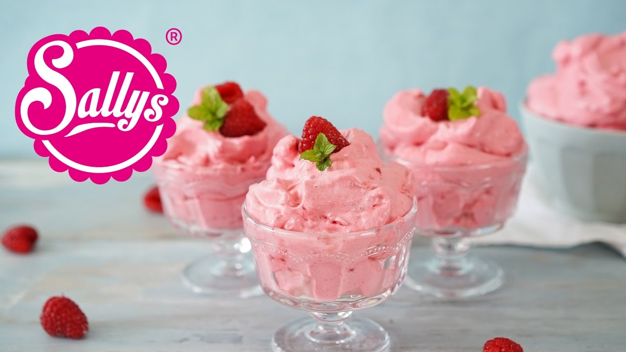 Blitz-Dessert: Himbeercreme / Softeis / 5 Minuten Dessert / Sallys Welt