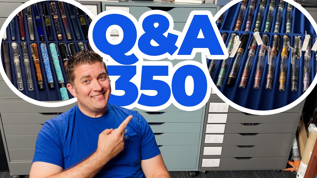 What a 1000+ pen collection looks like! | Goulet Q&A Ep. 350