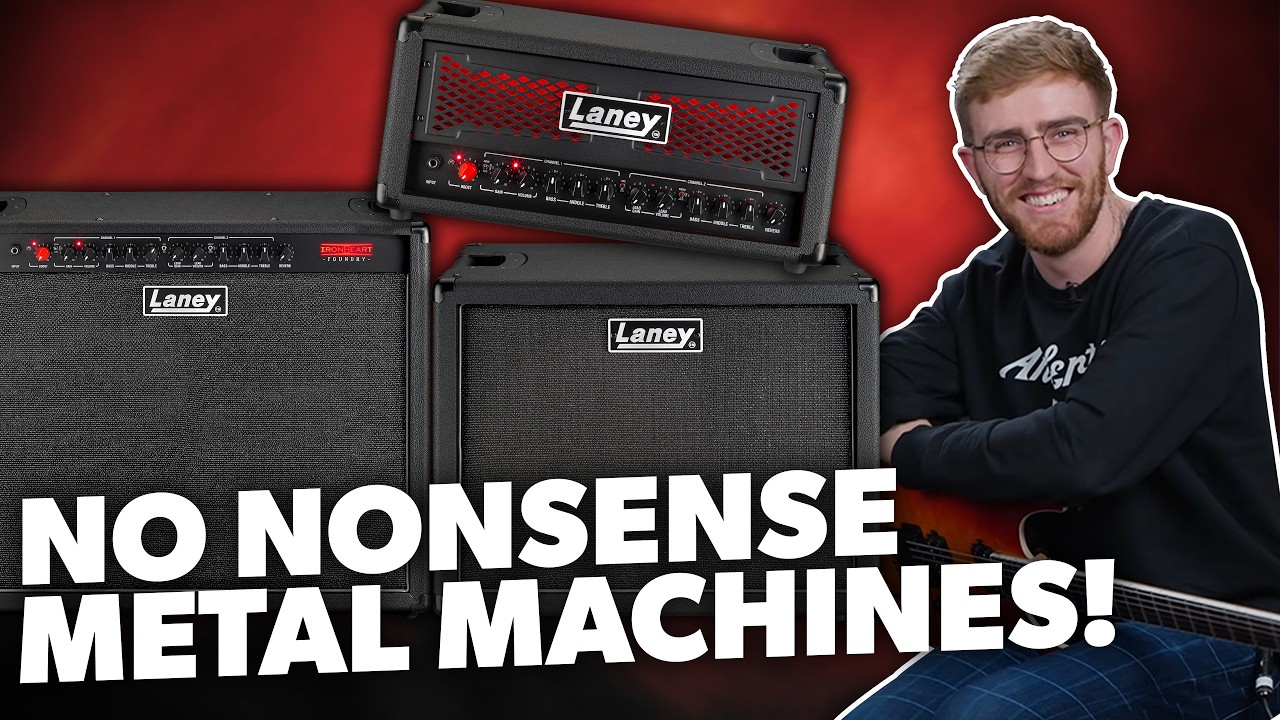 Big Tone, Even Bigger Riffs! Meet The Latest Laney Ironheart Foundry Amps