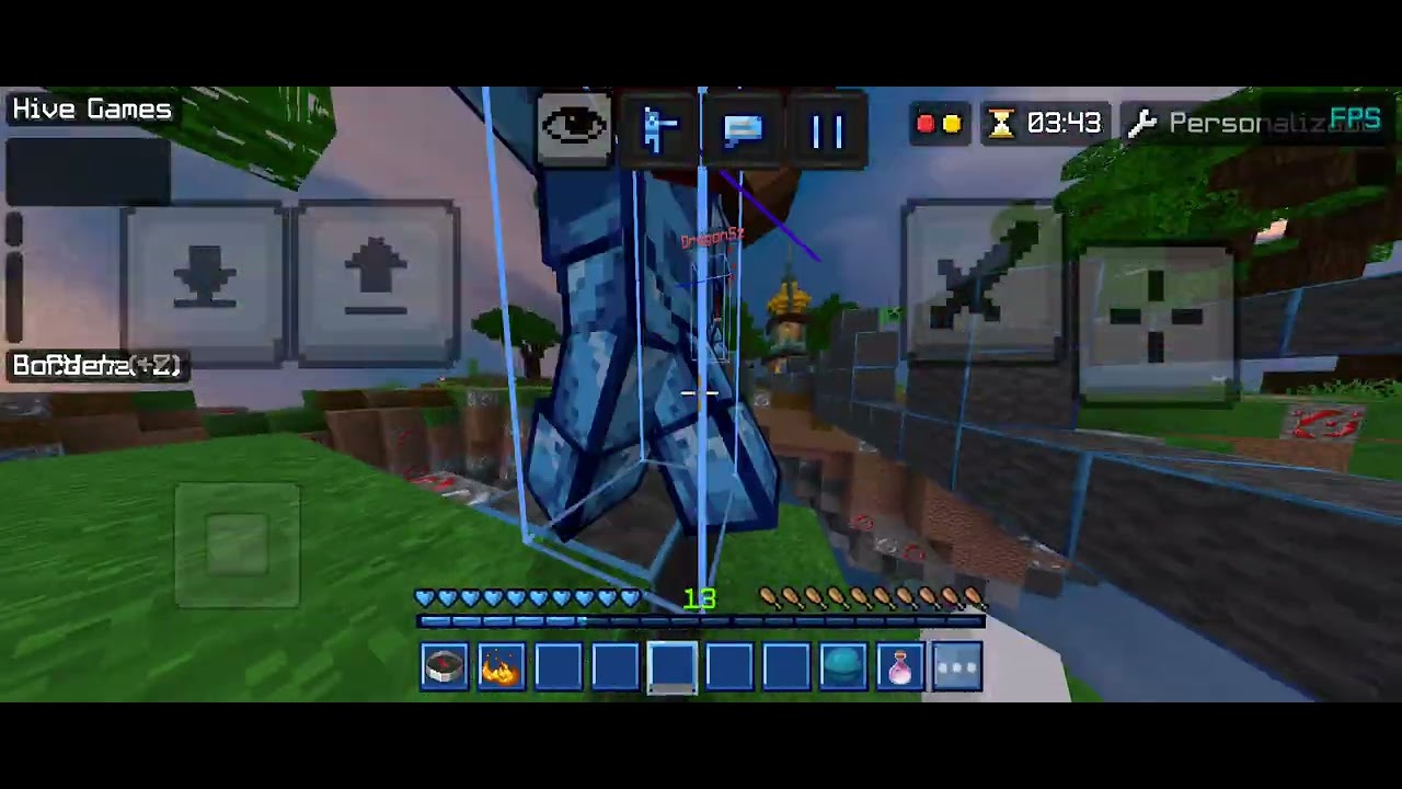 Belikon vs dragón z(líder de el servidor hispano de PVP bedrock)
