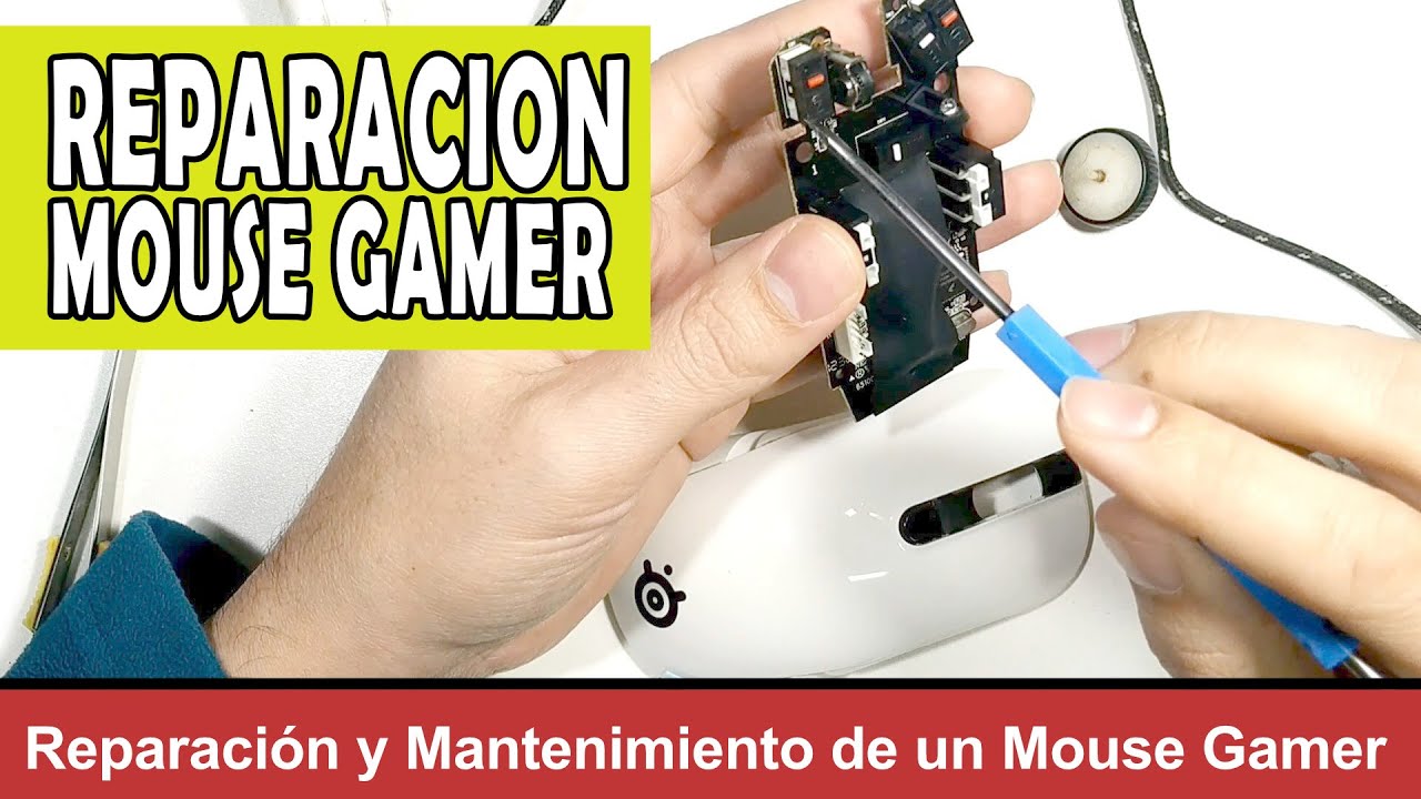 Reparacion y Mantenimiento de un Mouse Gamer