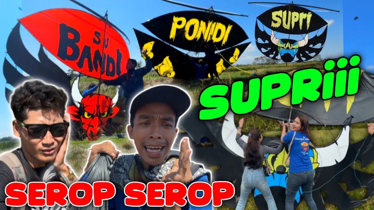 Layangan Supriiii hancur ngisin-ngisini grup di serop serop betina🤣