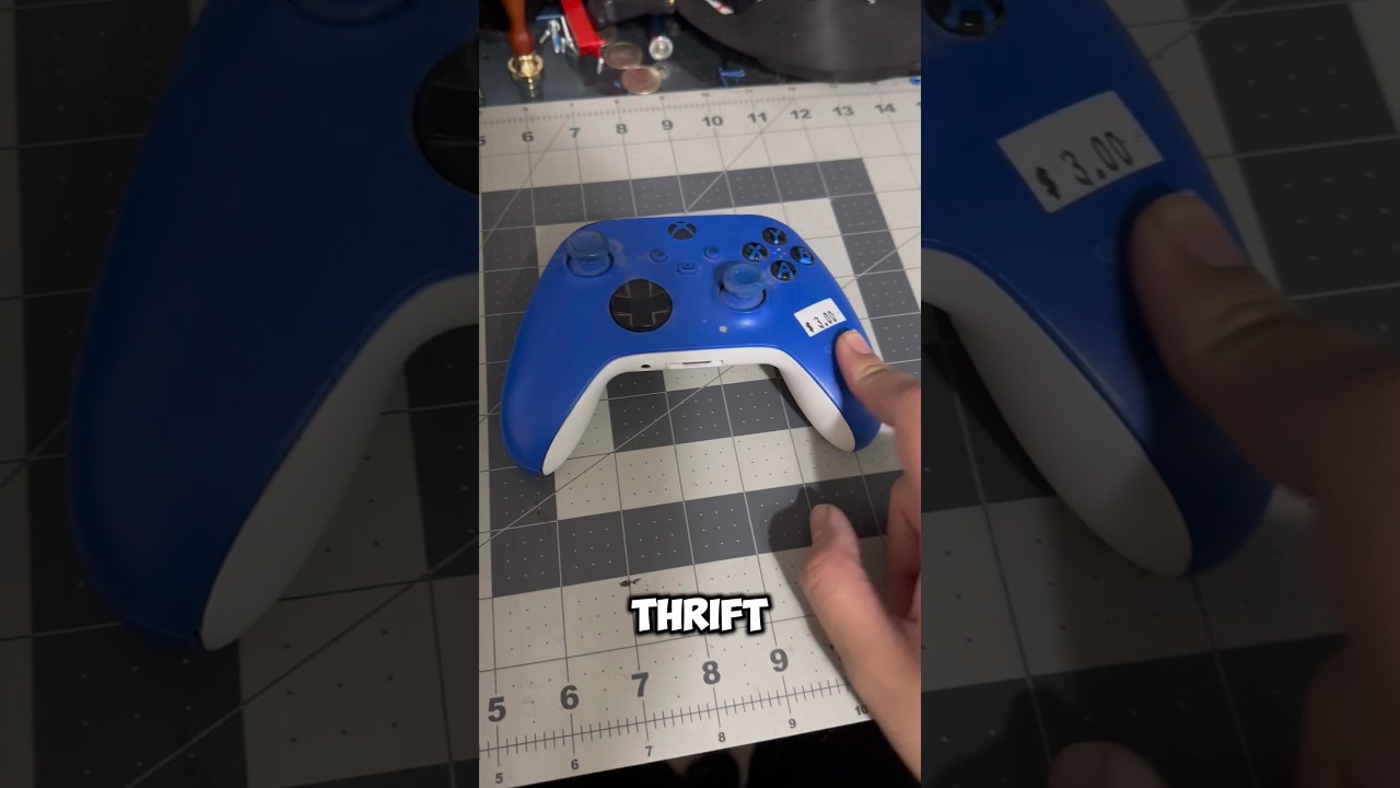 Can we save this $3 Xbox controller? #xbox #repairing #broken #videogames #gaming #roblox #save