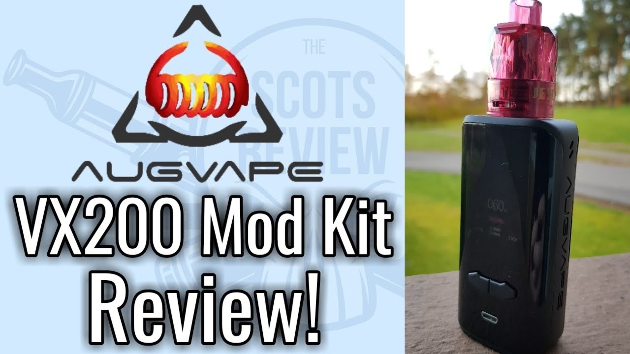 Powerful Plastic - Augvape VX200 Mod Kit Review!