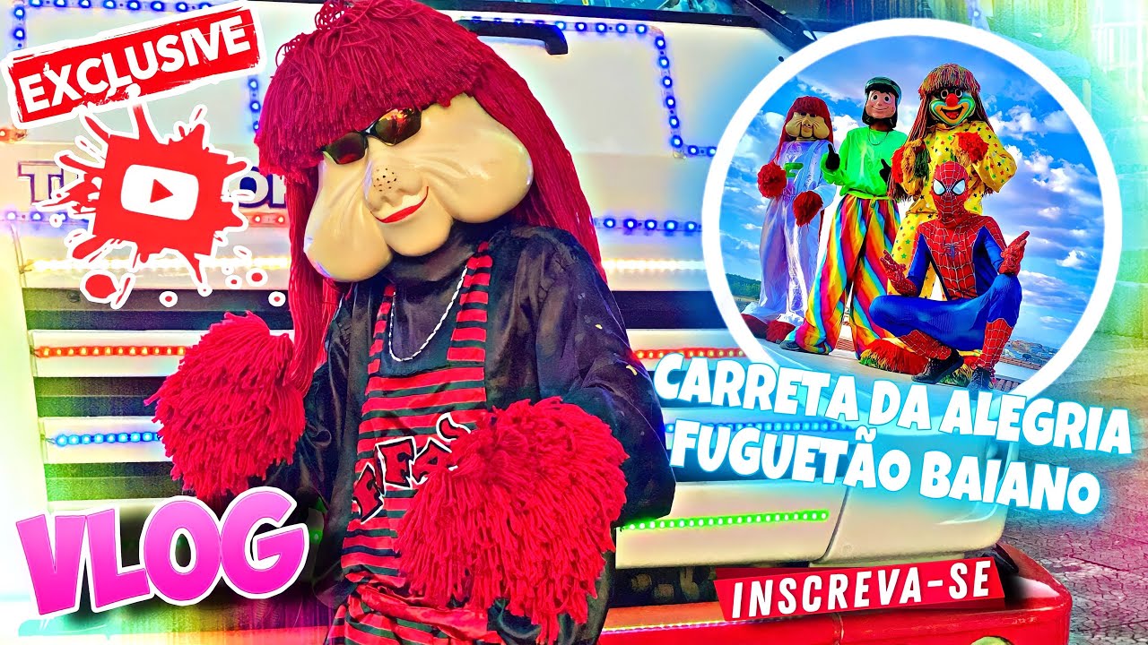 VLOG - COMO É UM DIA DE TRABALHO NA CARRETA DA ALEGRIA🤩
