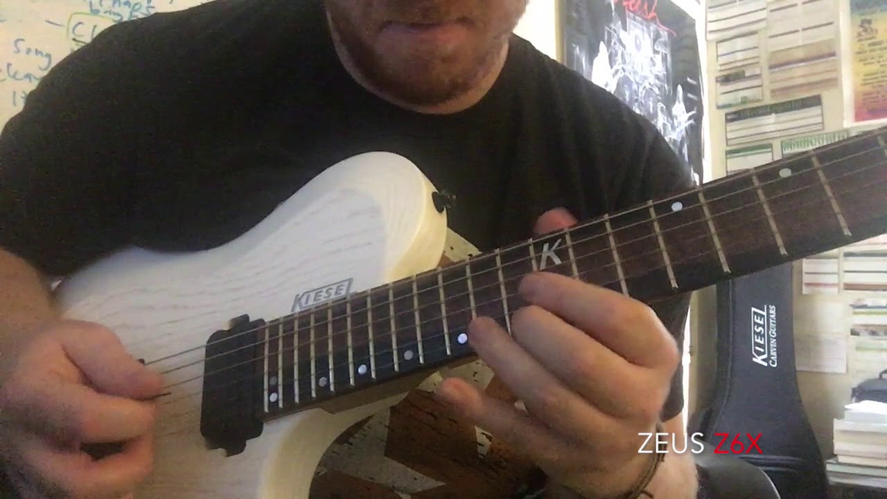 Kiesel Carvin Headless Tone Test (Vader-Zeus-Holdsworth)
