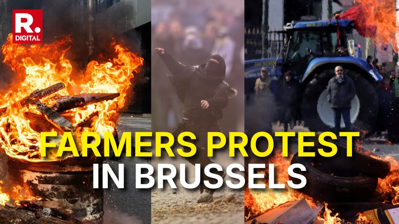 EU Trade Deal Triggers Massive Farmer Protests In Brussels