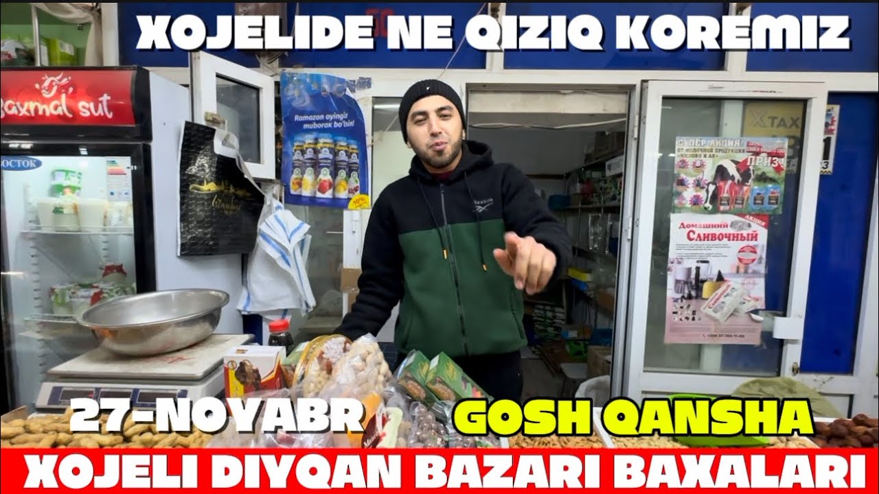 27-НОЯБРЯ 2025/ХОЖЕЛИ ДИЙХАН БАЗАРЫ БАХАЛАРЫ ГОШ КАНША НЕ КЫЗЫК БАЗАРДА