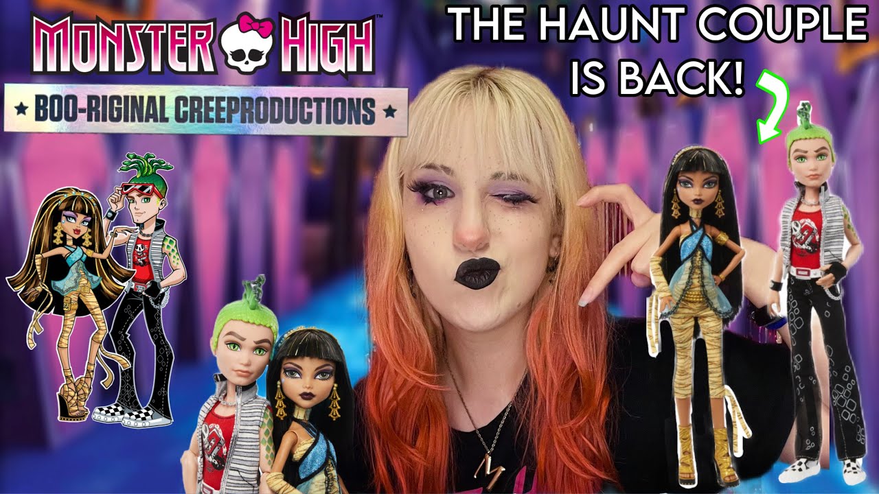 FINALLY! Monster High Boo-Riginal Creeproduction Cleo De Nile & Deuce Gorgon Doll Review & Unboxing