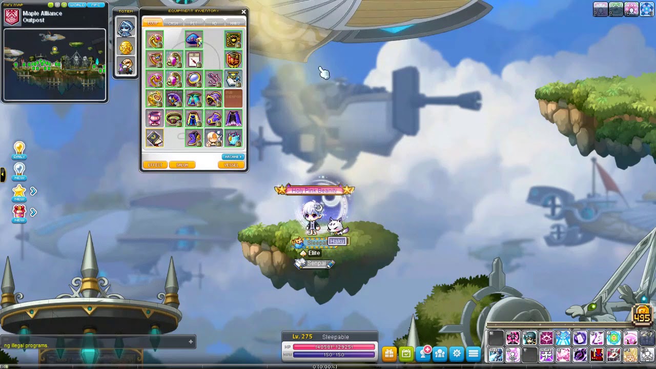 [Reboot] Kanna Gear (GMS v.203)