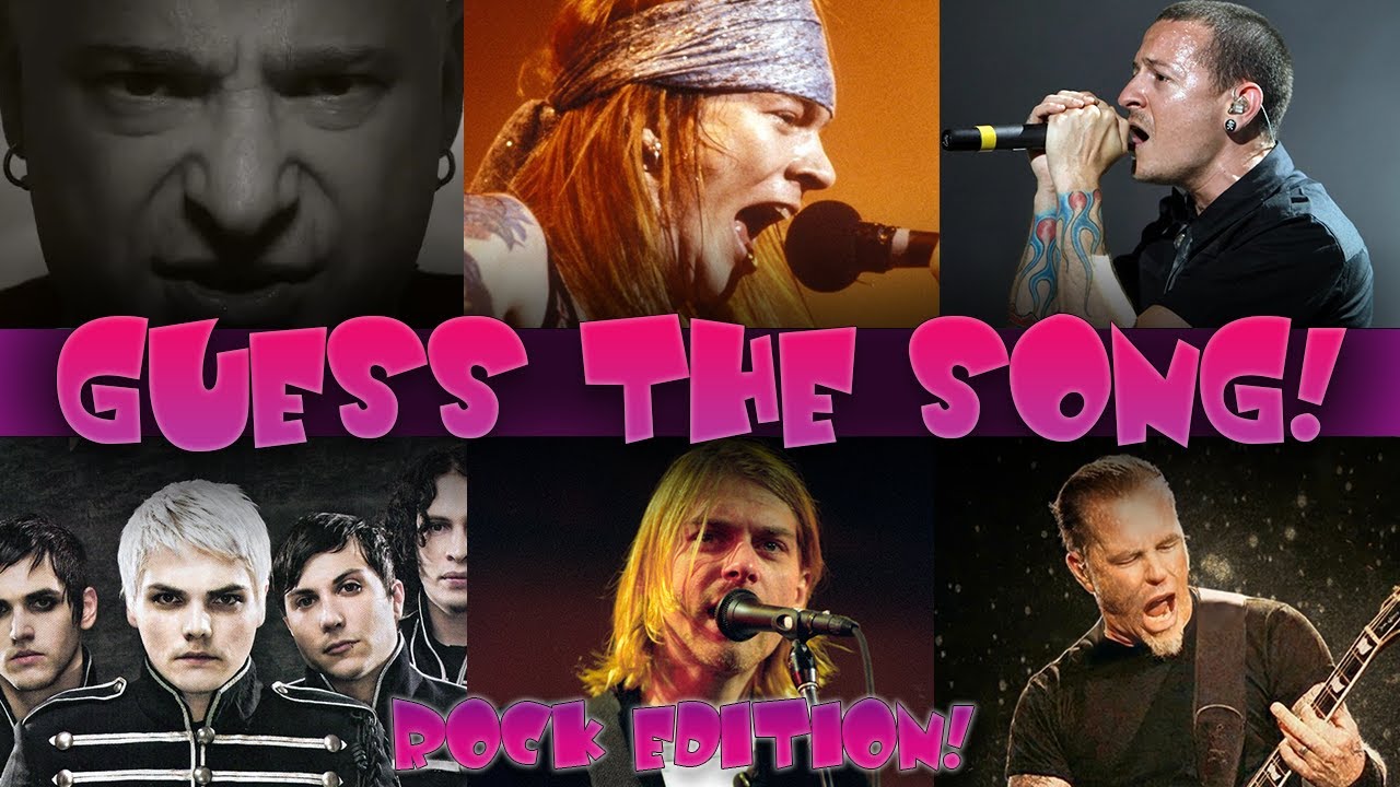 ROCK Songs EVERYONE Knows! | MUSIC QUIZ | Guess the song