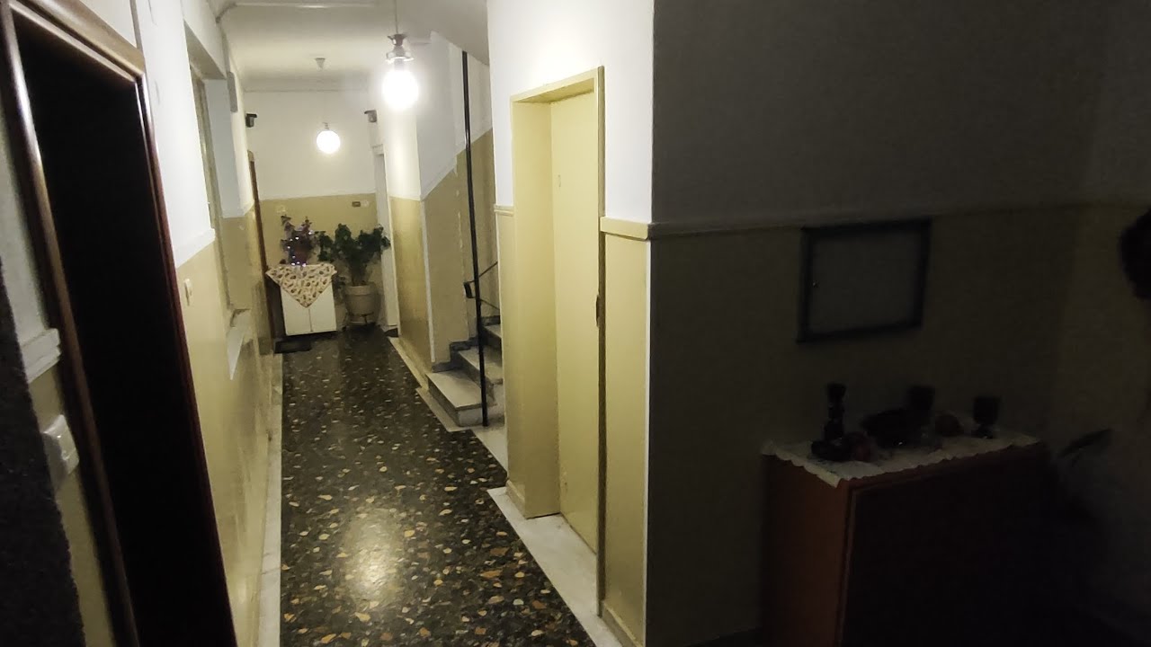 Old unknown (mod by: generic) traction elevator in apartments @ 7is Merarhias 51, Kavala