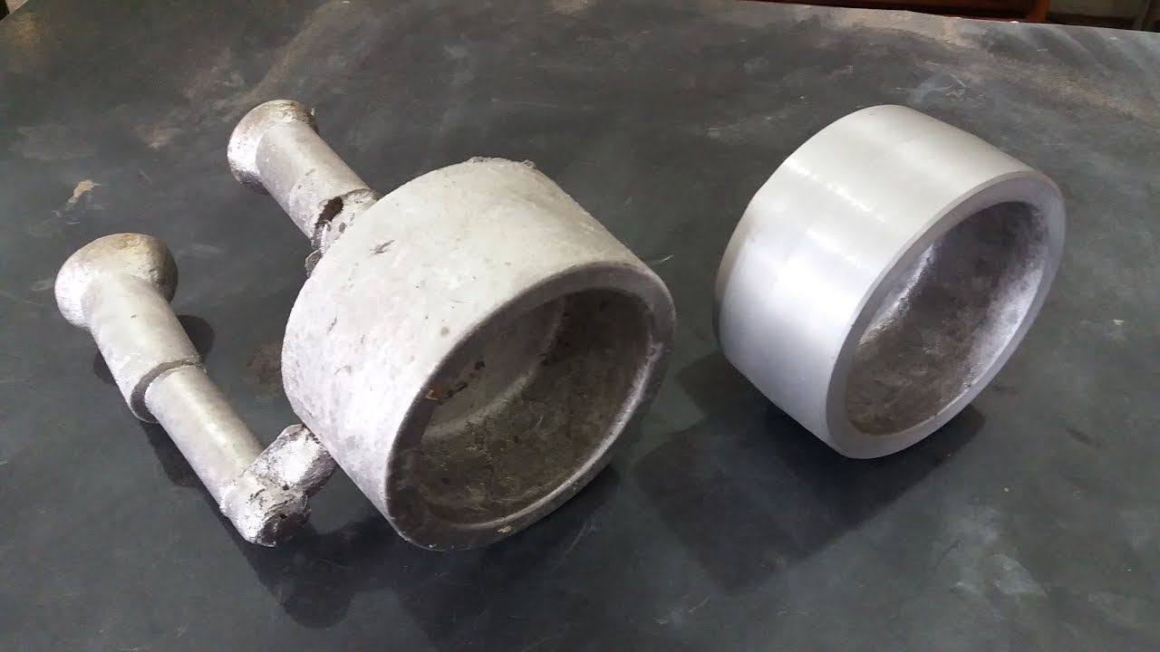 fundindo uma peça em aluminio parte 1