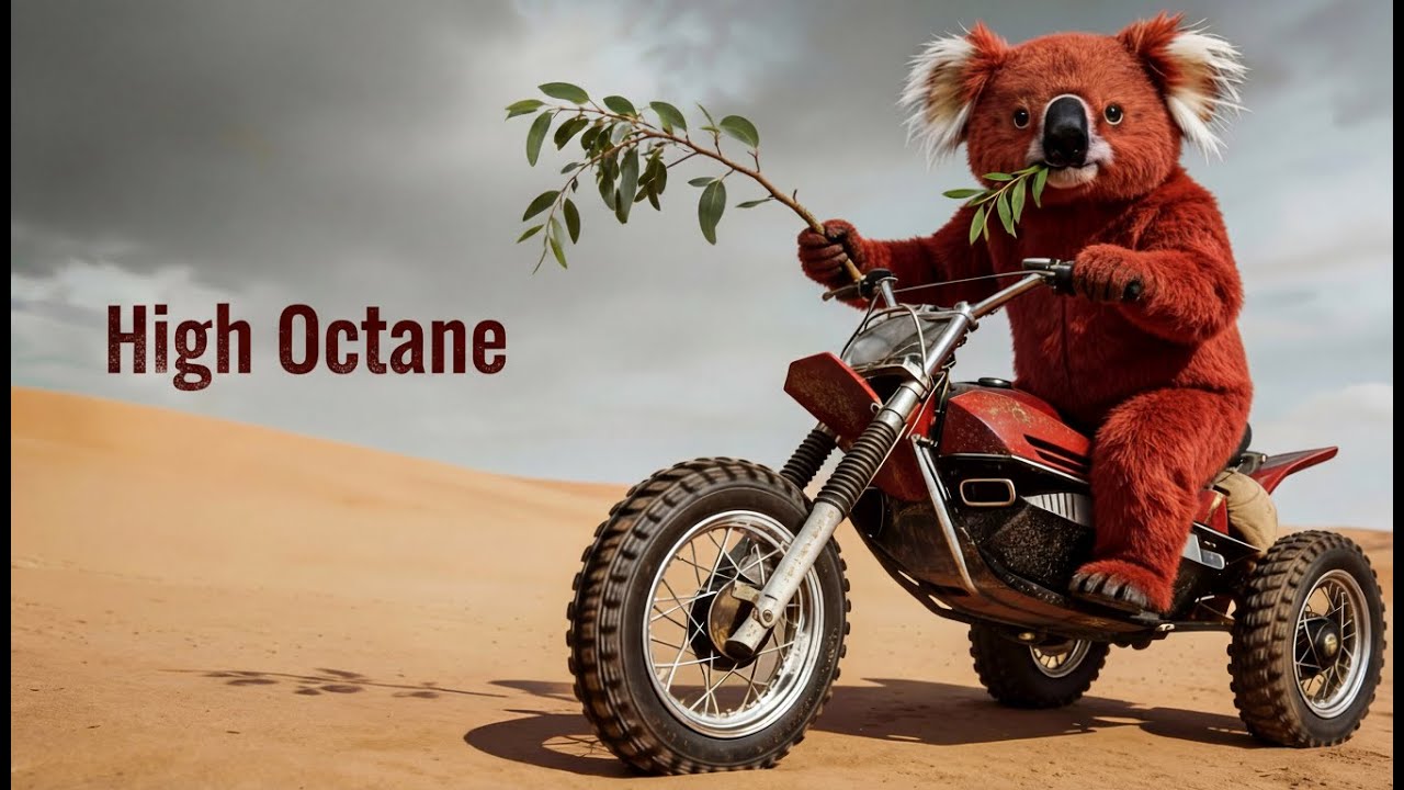 High Octane Koala!